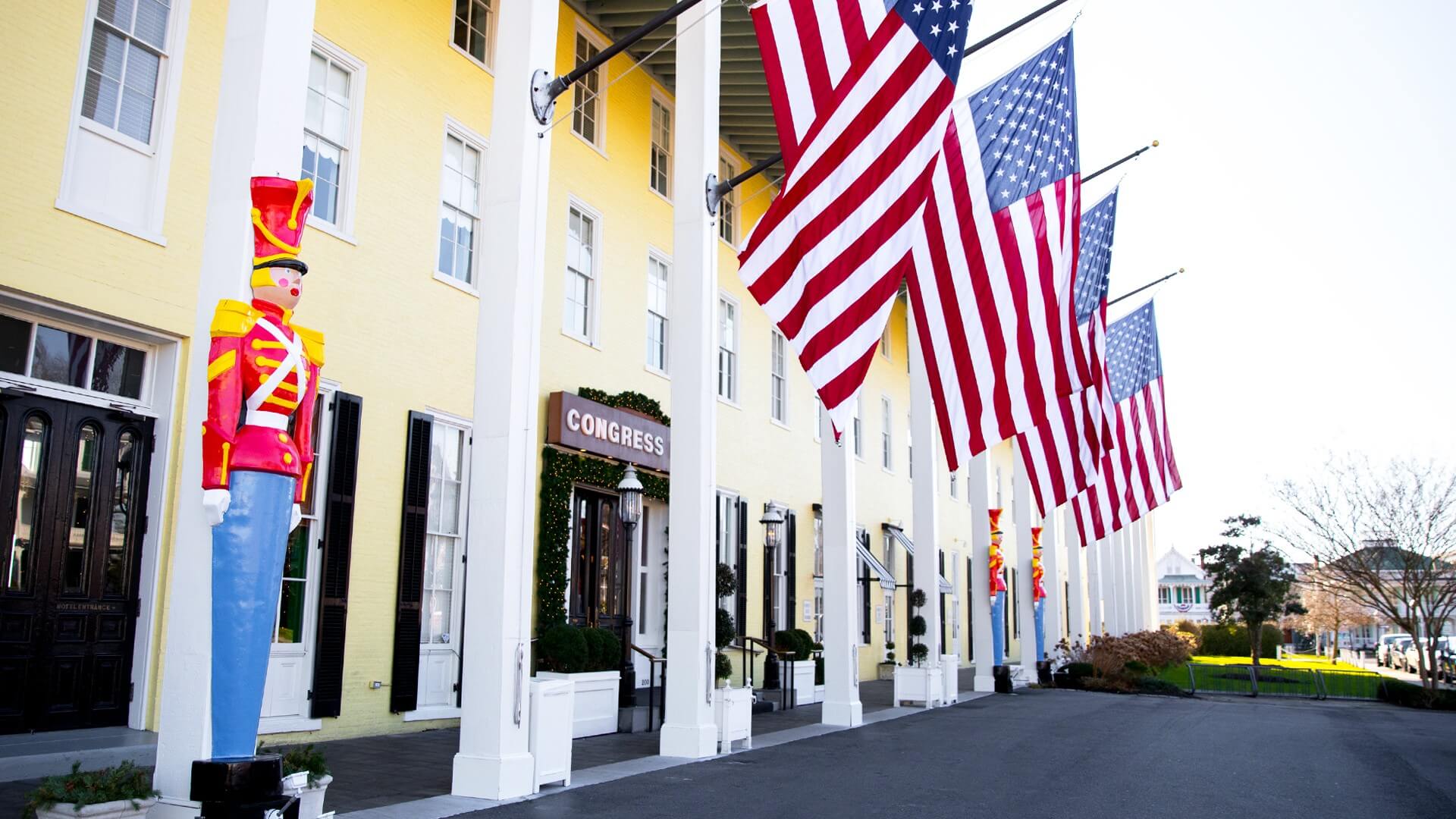 Congress Hall Hotel Stay at America's First Seaside Resort