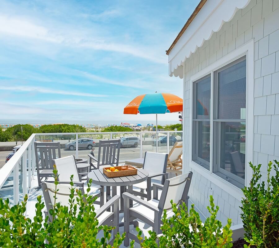 beach shack guest room