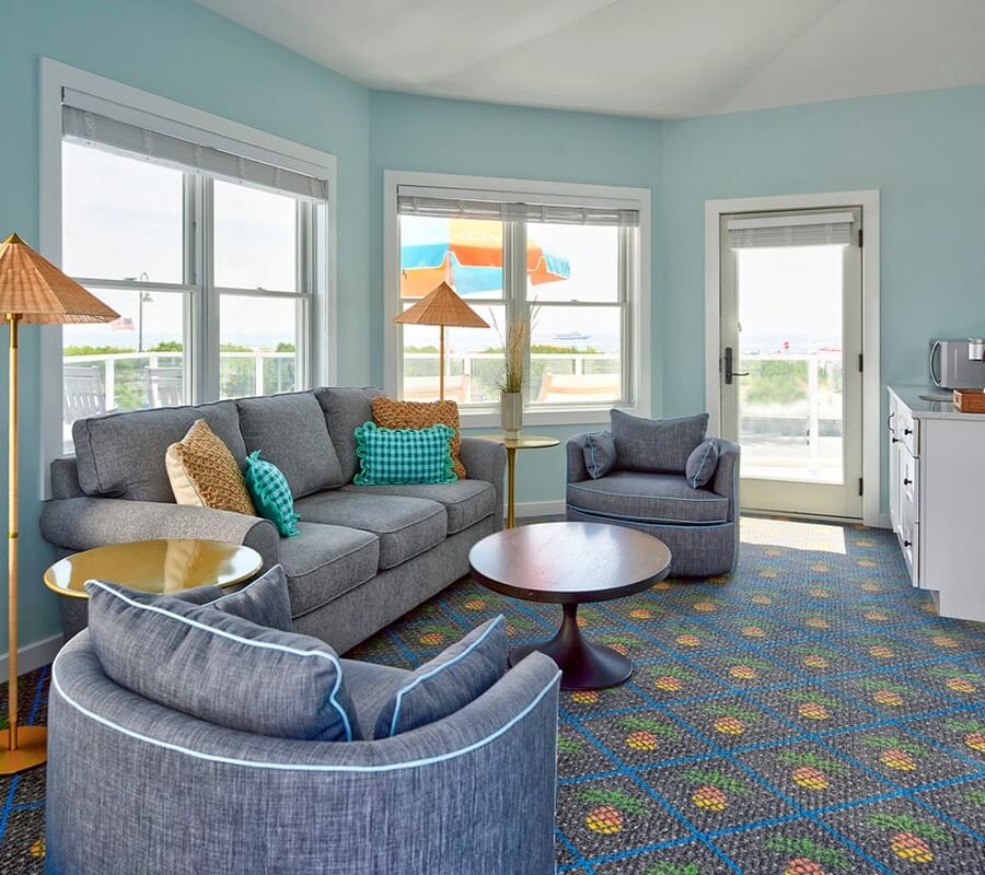 beach shack guest room